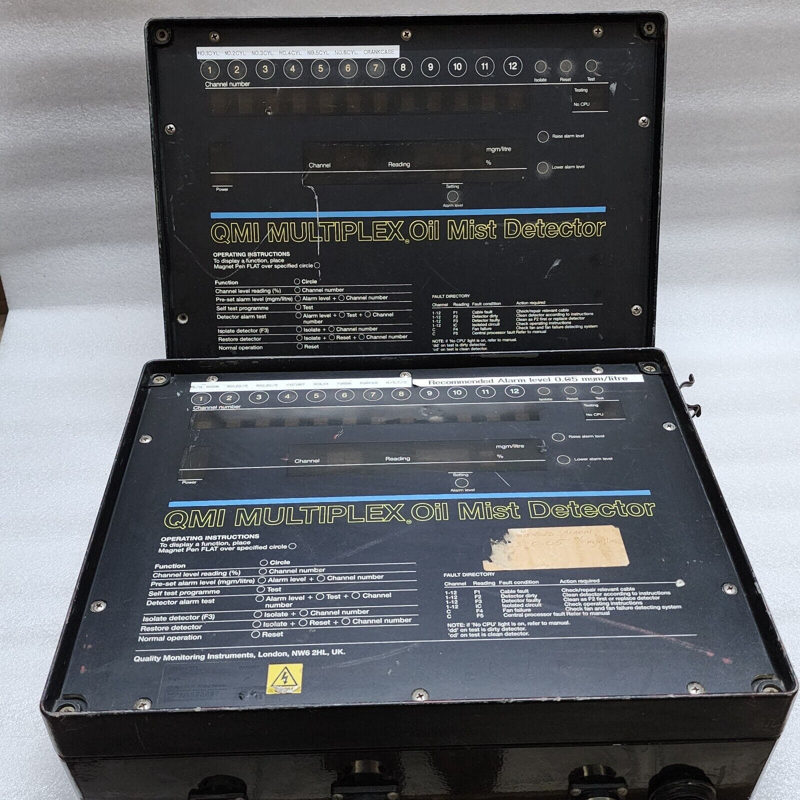 QMI MULTIPLEX OIL MIST DETECTOR QUALITY MONITORING INSTRUMENT