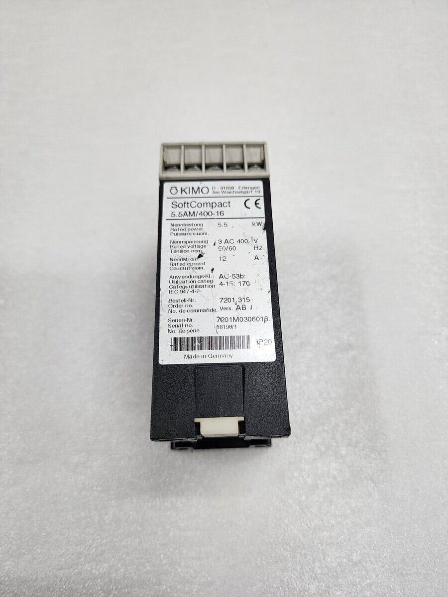 KIMO 5.5AM/400-16 SOFT COMPACT 12A 7201.315