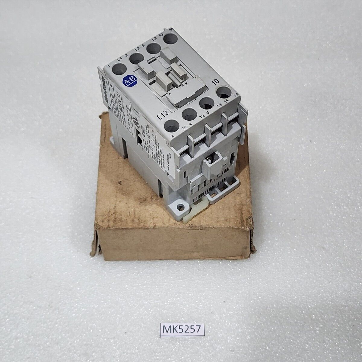 ALLEN BRADLEY CAT 100-C12-10 SER A MAGNETIC CONTACTOR COIL VOLTAGE 48V