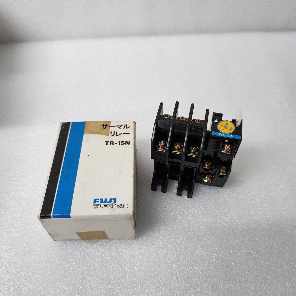 FUJI ELECTRIC TR-1SN THERMAL OVERLOAD RELAY 4-6A