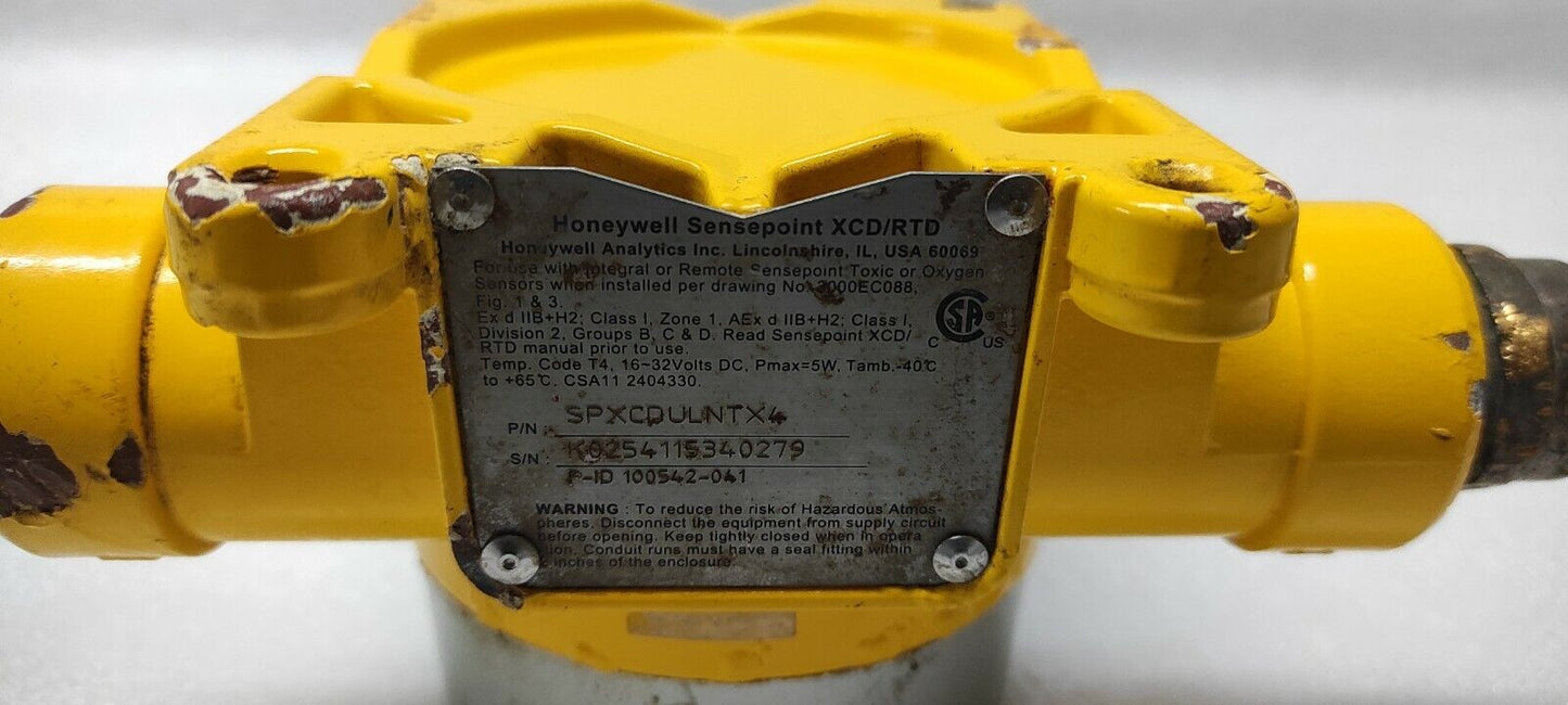 HONEYWELL SPXCDULNTX4 SENSEPOINT XCD RTD TRANSMITTER