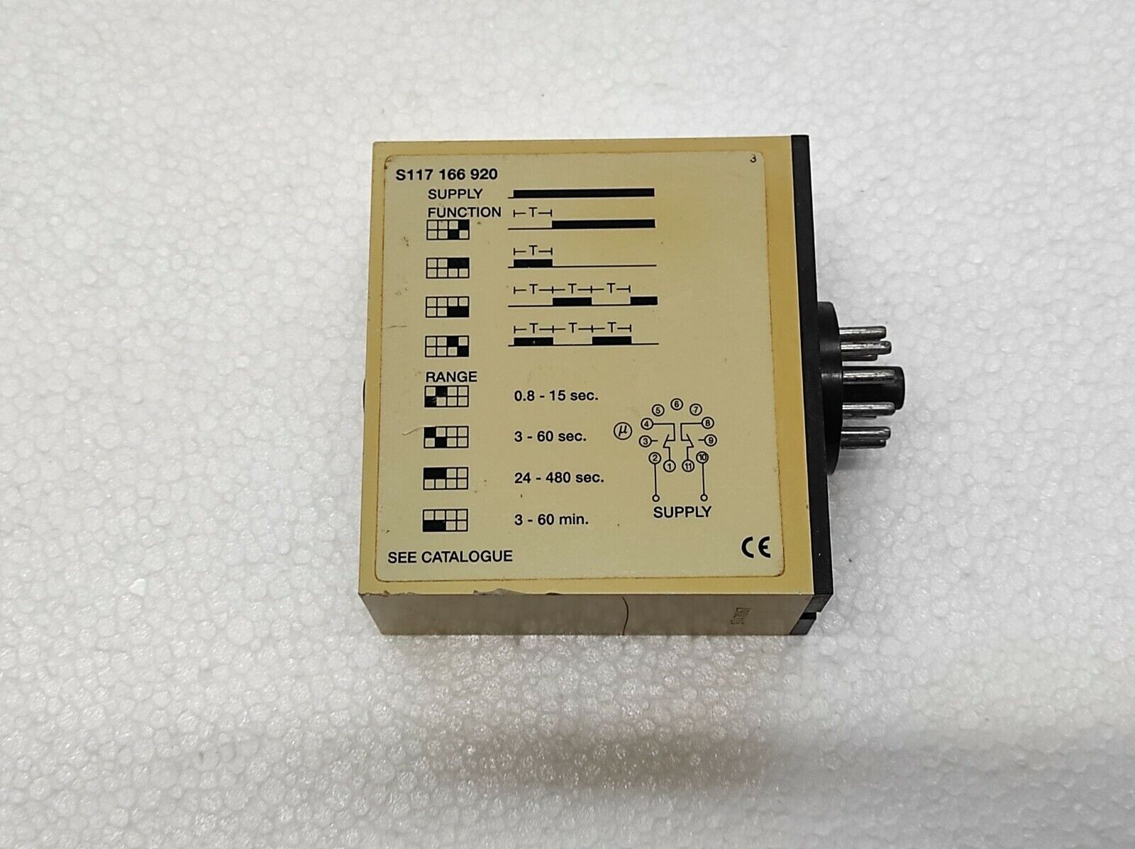 Carlo Gavazzi S 117 166 920 Combi Timer Automatic Start 24-230V AC/DC S117166920