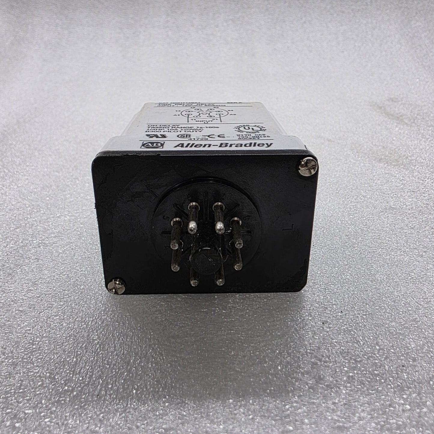 ALLEN BRADLEY 700HT12BA1 TIME DELAY RELAY 120VAC