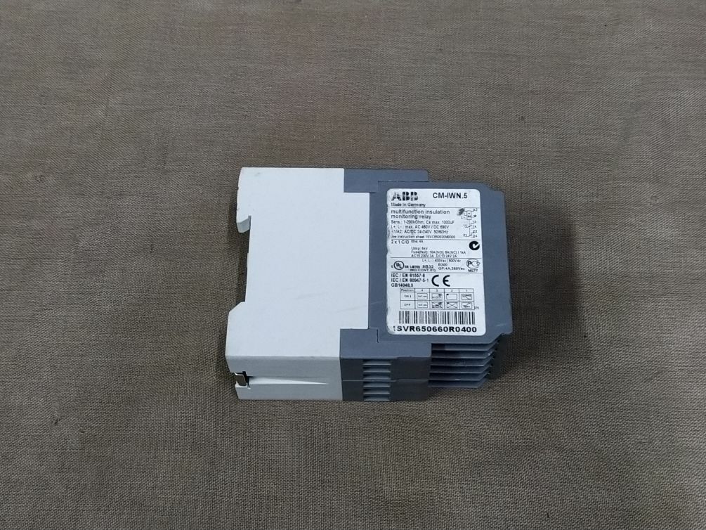 ABB CM-IWN.5 Multifunction Insulation Monitoring Relay 1SVR650660R0400