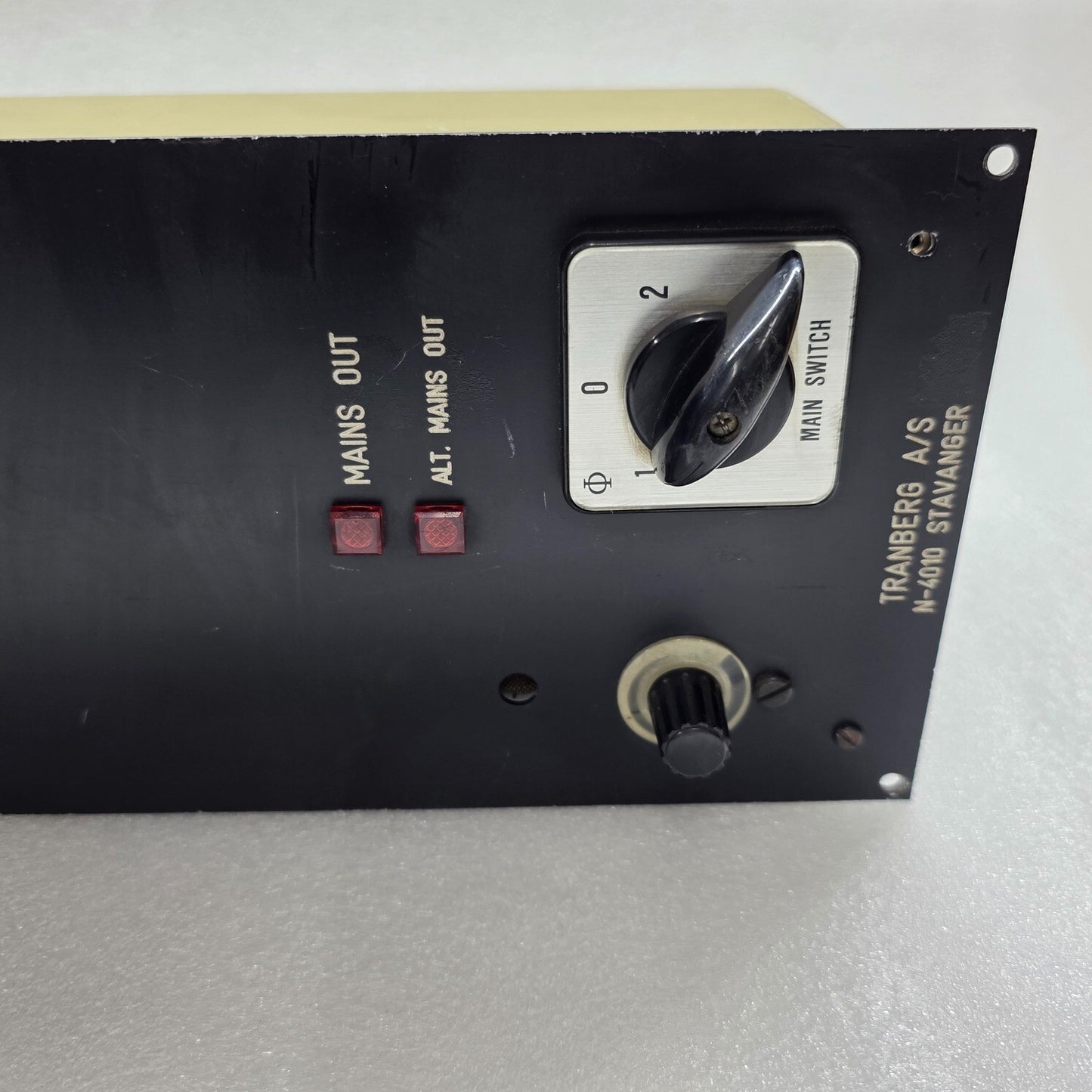 TRANSBERG TEF 4708 CONTROL PANEL MAIN LANTERNS