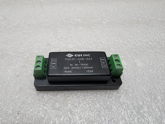 CUI INC PQA30-D48-S24-T ISOLATED DC-DC CONVERTER 