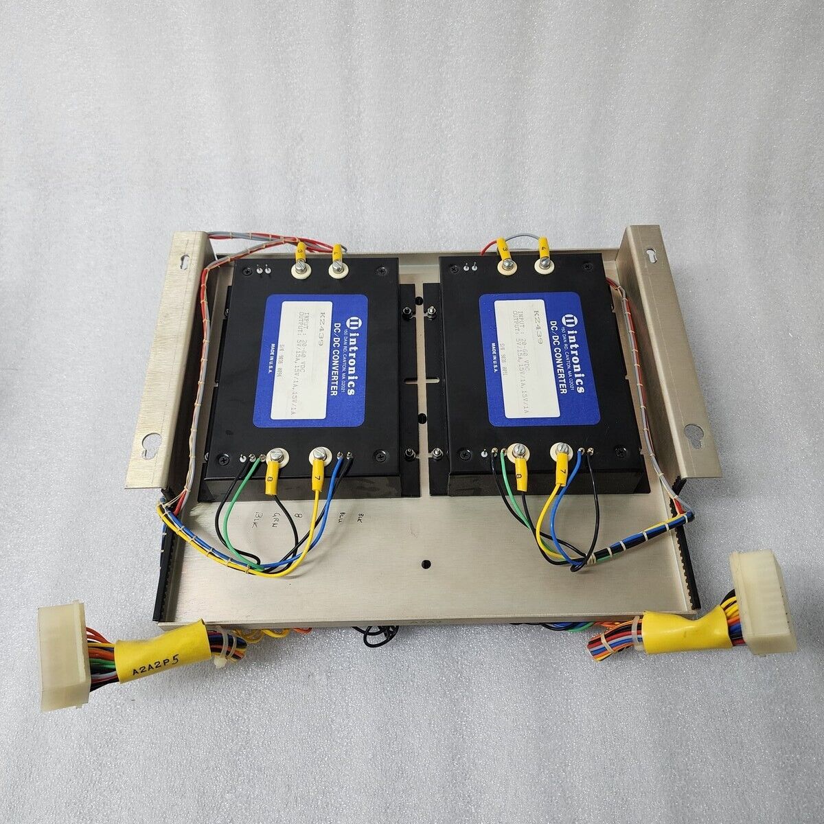 SPERRY MARINE INTRONICS KZ432 DC/DC CONVERTER 4 UNITS IN SET