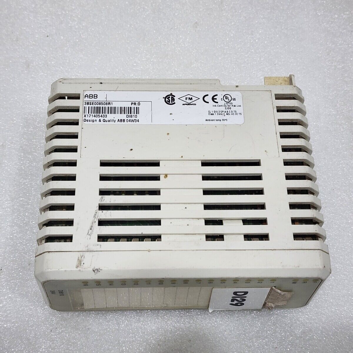 ABB DI810 DIGITAL INPUT MODULE 3BSE008508R1