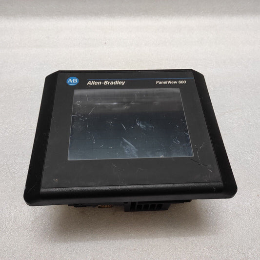 ALLEN BRADLEY PANELVIEW 600 CAT 2711-T6C3L1 HMI 24VDC