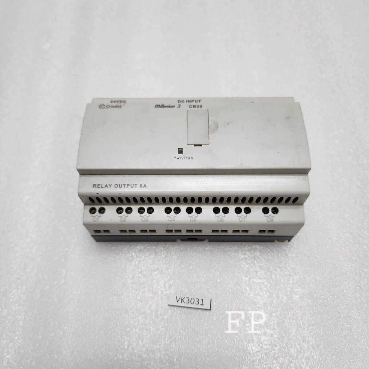 Crouzet CB20 Millenium 3 Plc Controller 88970031 Per Parti Non Funzionamento