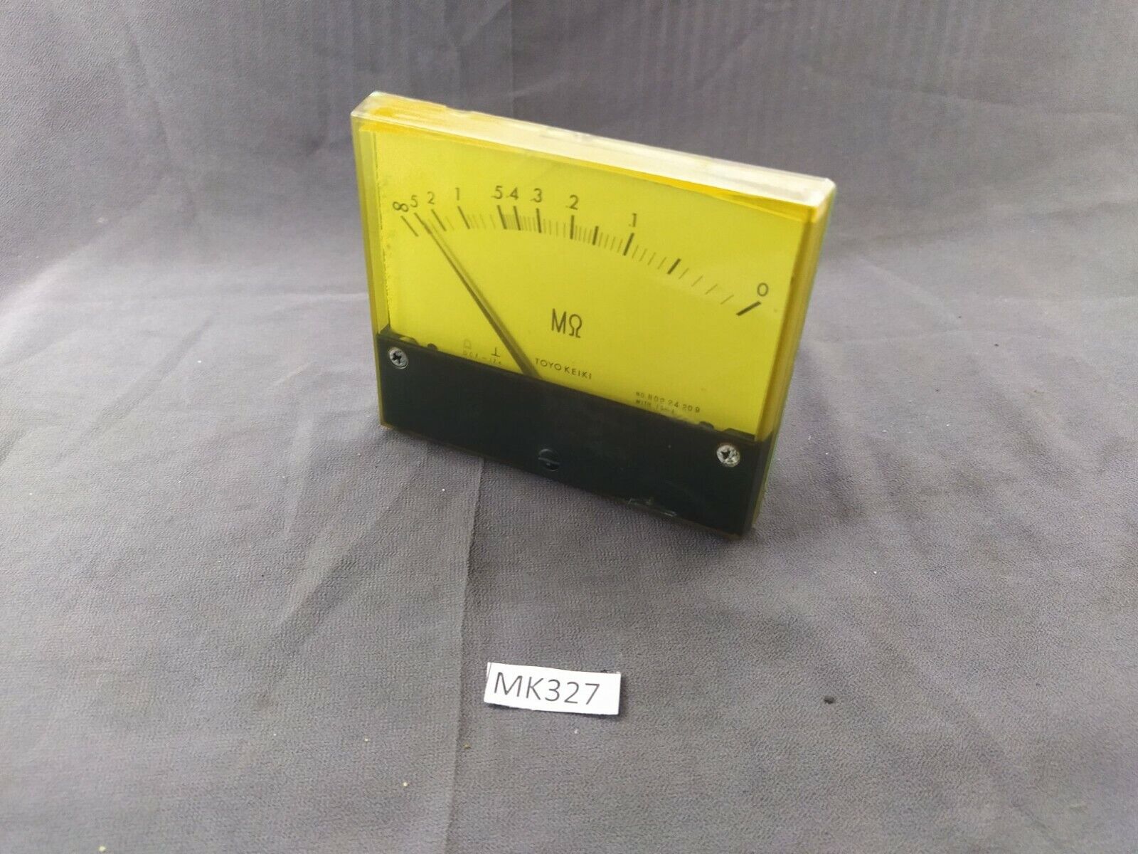 Toyo Keiki MEGA OHM Grounding Meter Relay MPC-12 0-5 M-OHM