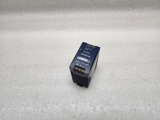 LAMBDA DPP50-24 DIN RAIL POWER SUPPLY 24VDC 50W