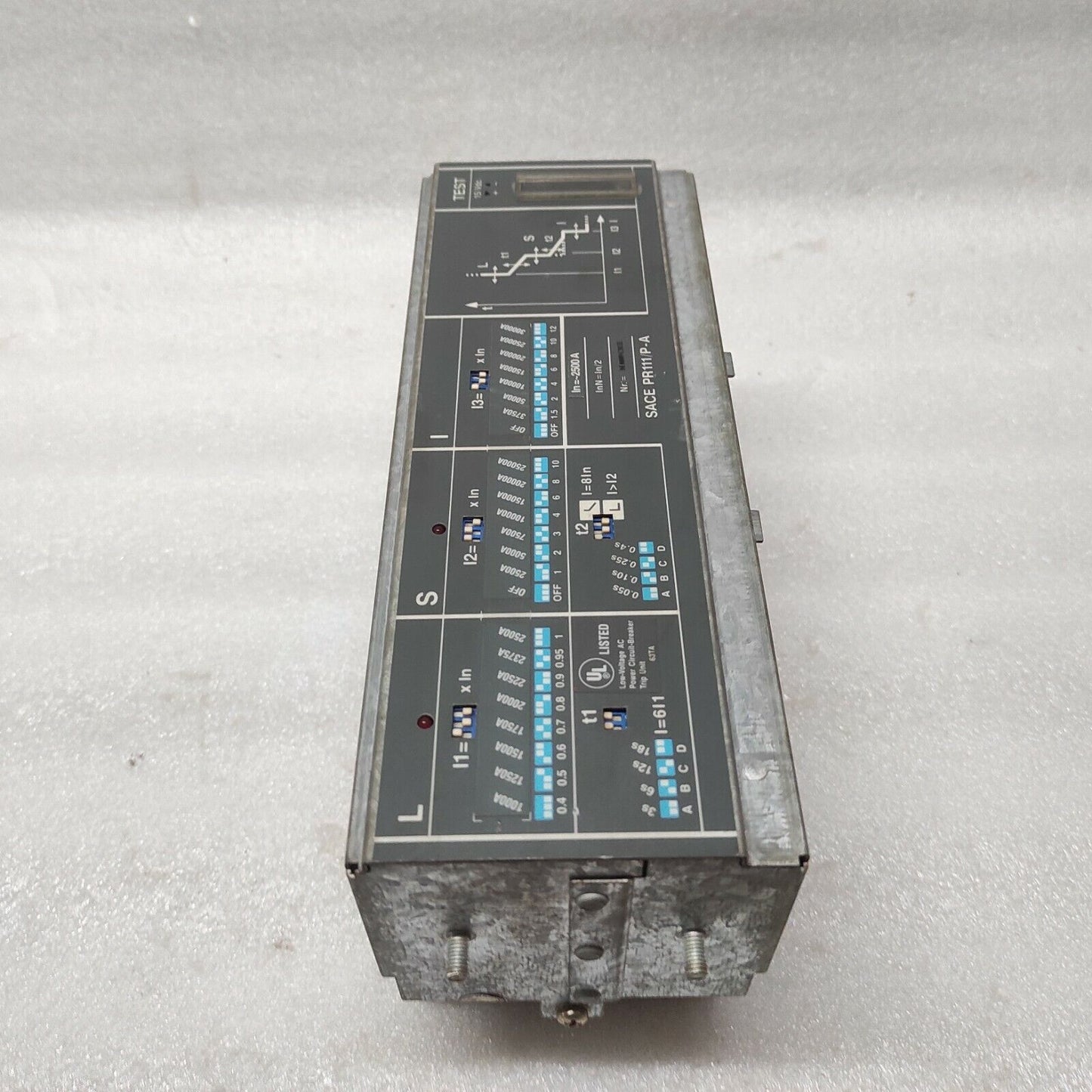 ABB SACE PR111/P-A LSIG TRIP UNIT 2500A