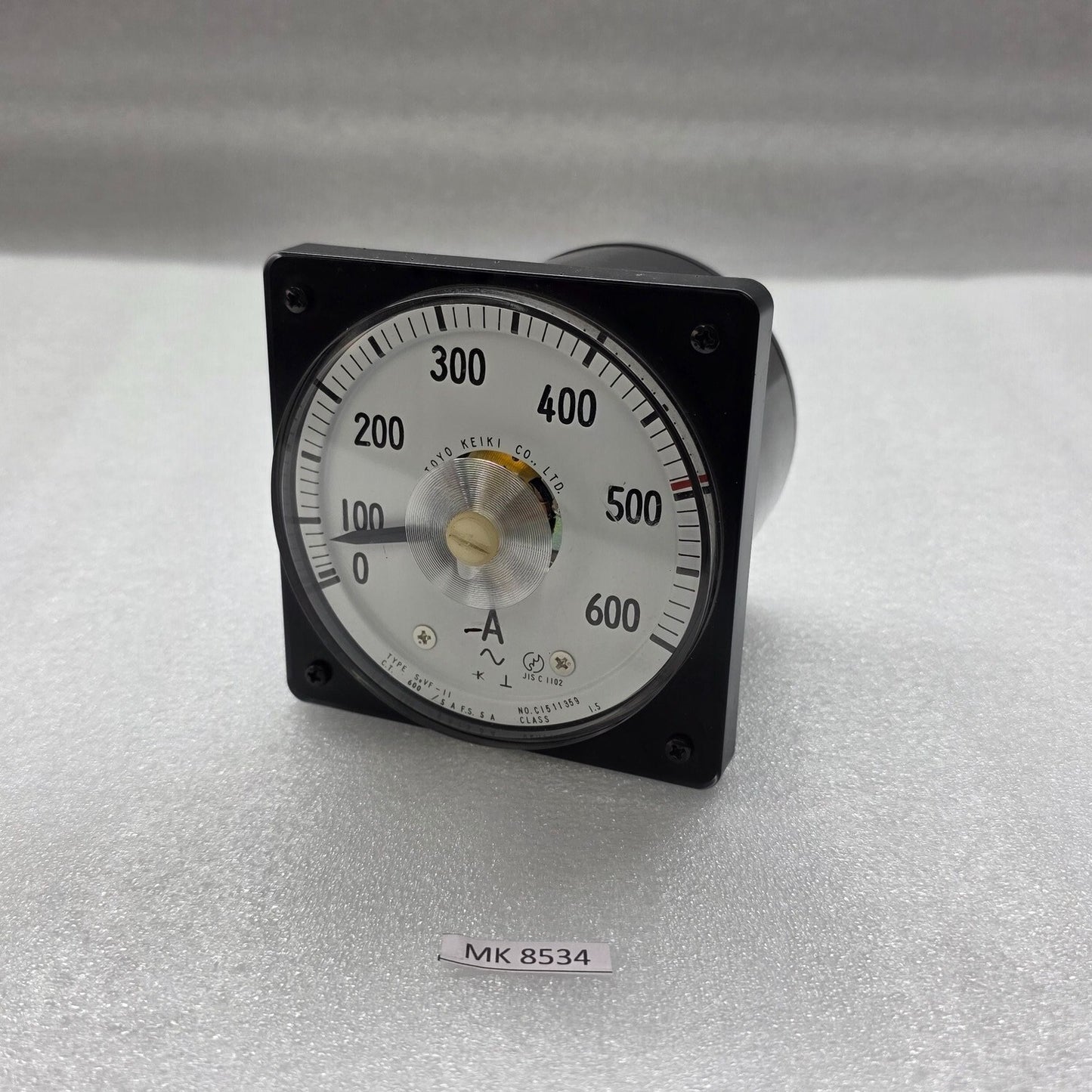 TOYO KEIKI SEVF-11 AMMETER 0-600A