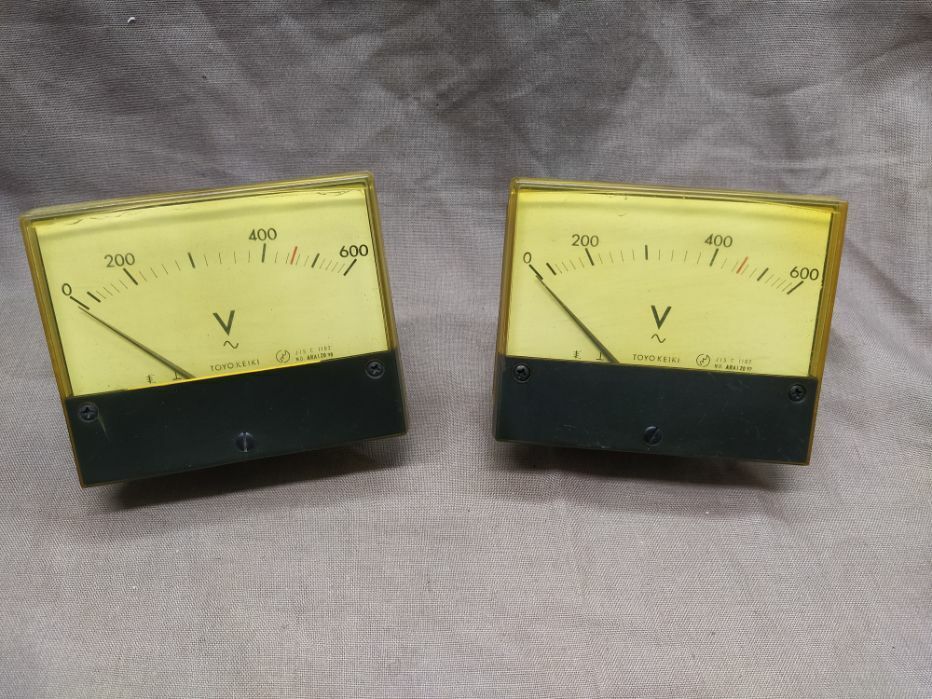 TOYO KEIKI ACF-12N VOLT METER PT 460/115V 0-600V