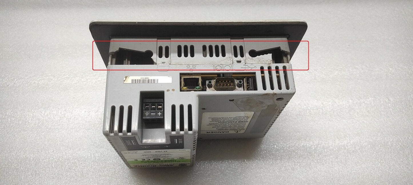 ALLEN BRADLEY PANELVIEW PLUS 400 CAT 2711PC-B4C20D 24VDC BODY BROKEN