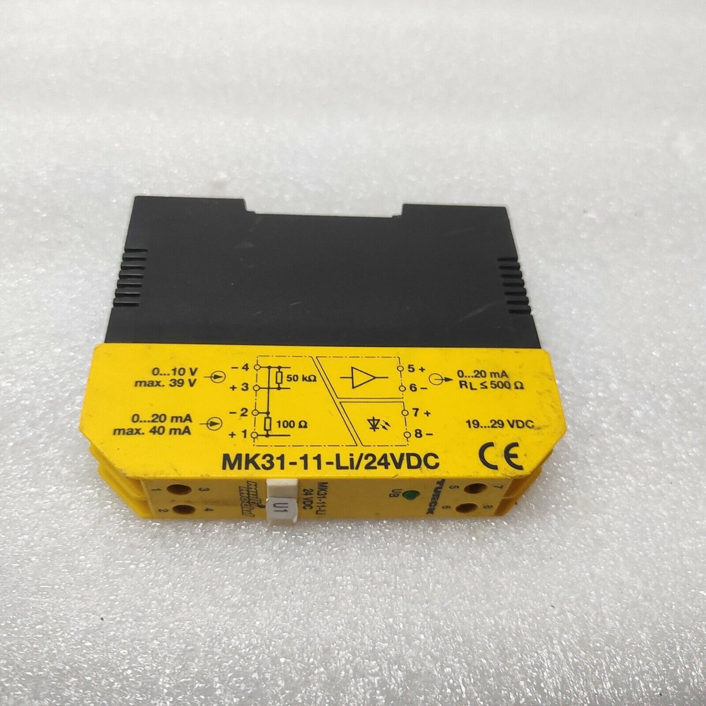 TURCK MK31-11-LI/24VDC ANALOGUE SIGNAL TRANSMITTER 