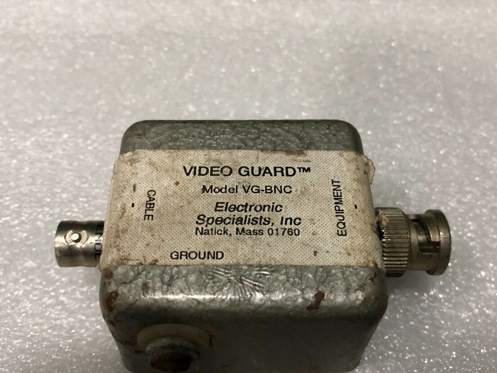 ELECTRONIC SPECIALIST VG-BNC VIDEO GUARD 