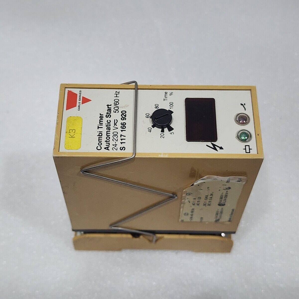 CARLO GAVAZZI S 117 166 920 COMBI TIMER AUTOMATIC START 24-230V