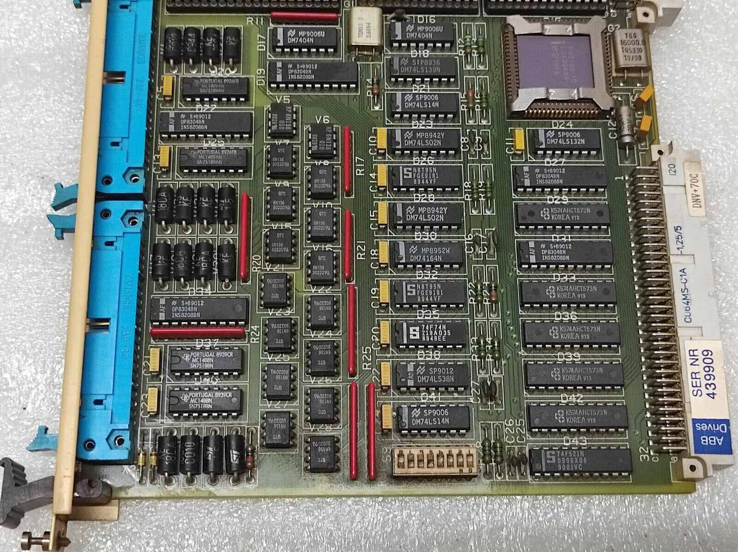 ABB DRIVES USART86-8CH COMMUNICATION CONTROL CARD 57088648