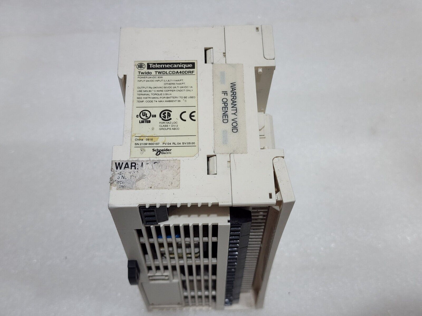TWDLCDA40DRF COMPACT PLC 24VDC