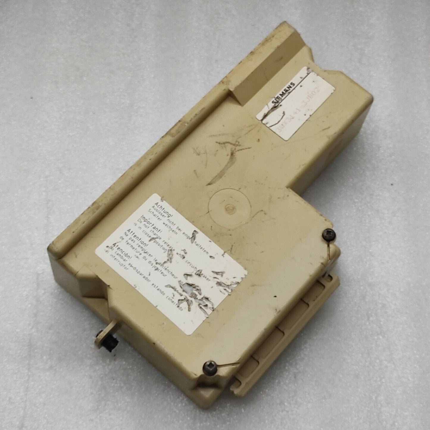 SIEMENS 3WX3141-3JB02 OVER CURRENT RELEASE TRIP UNIT WITH GROUND FAULT