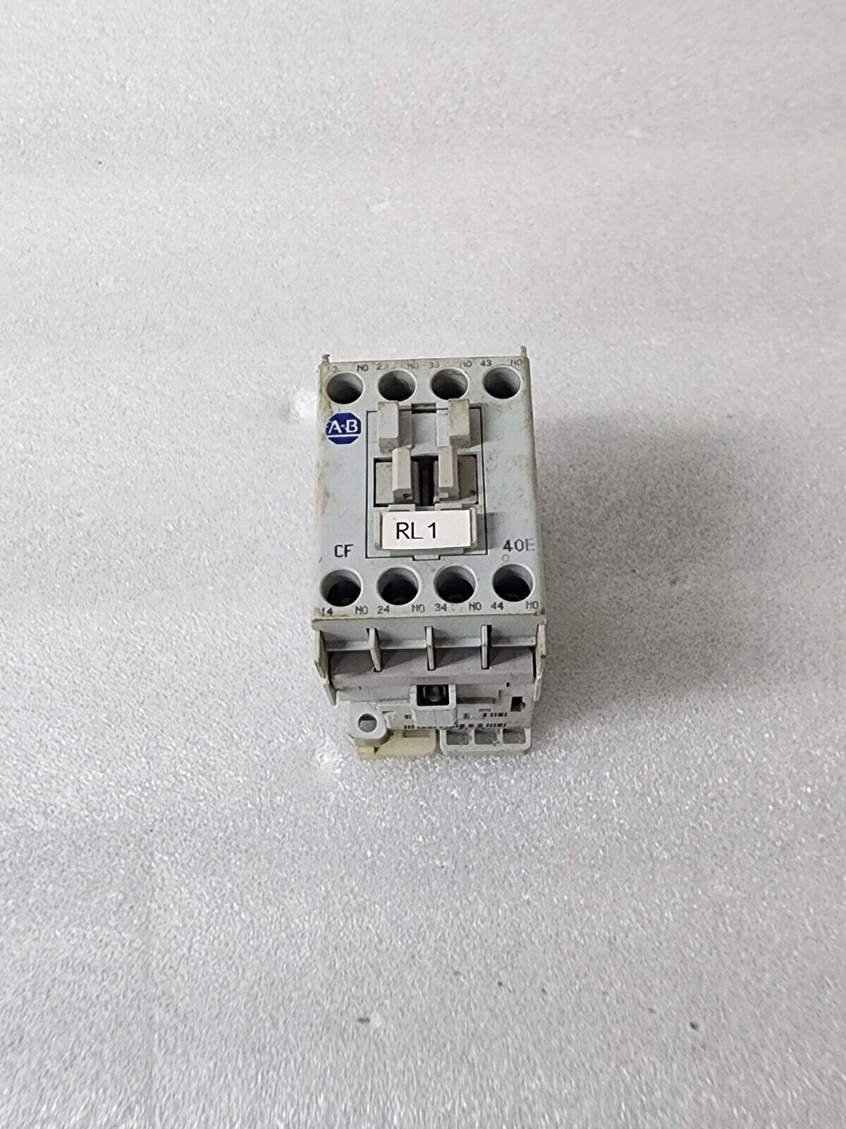 ALLEN BRADLEY CAT 700-CF400 SER A MAGNETIC CONTACTOR COIL VOLTAGE 110-120V