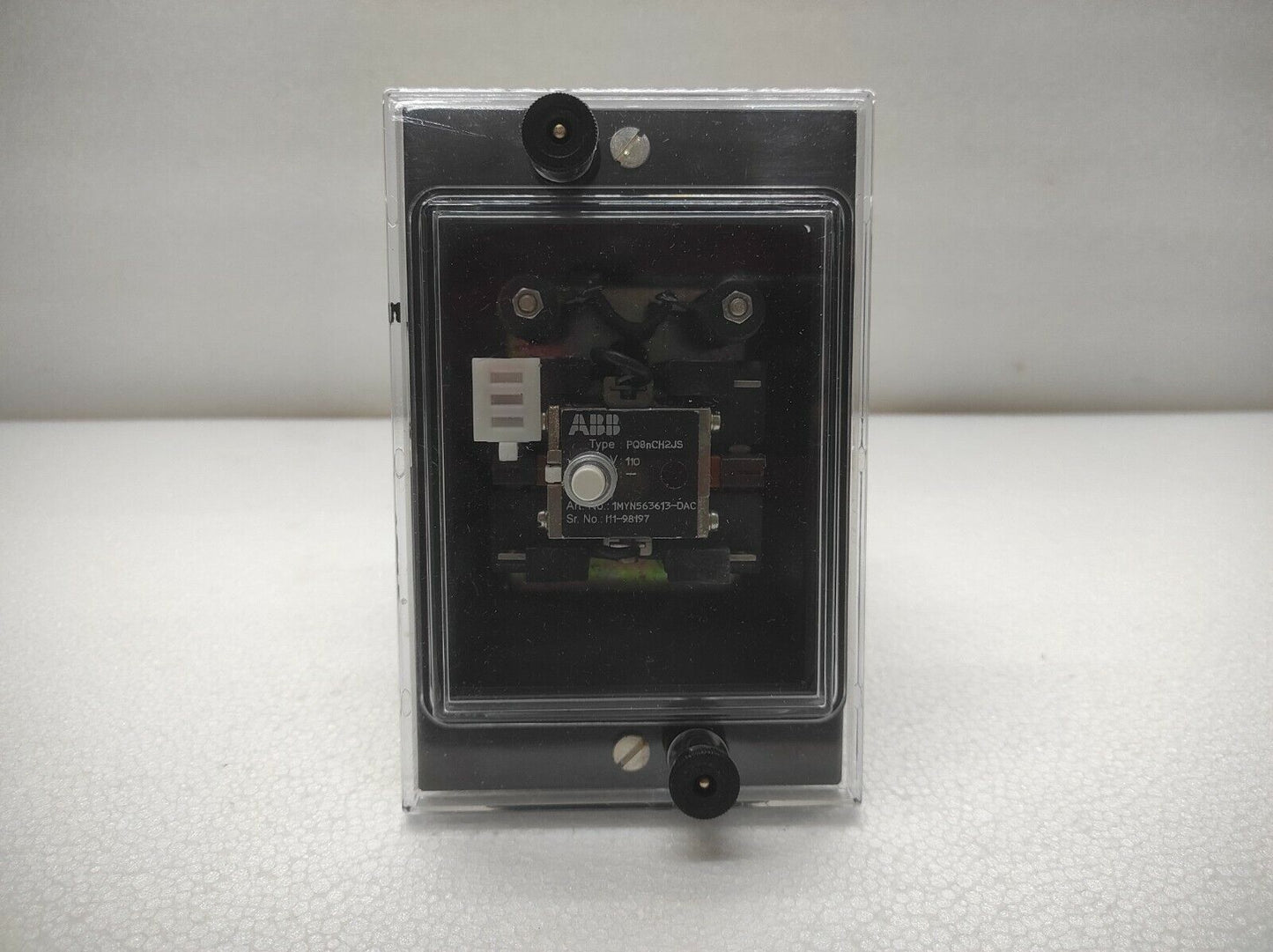 ABB PQ8NCH2JS MASTER TRIP RELAY 1MYN563613-DAC 110V