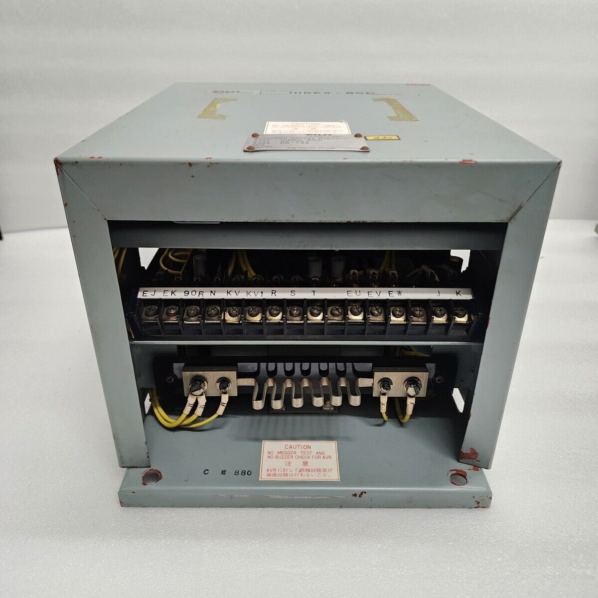 FUJI ELECTRIC HIREX 80C AUTOMATIC VOLTAGE REGULATOR 135VDC/450VAC