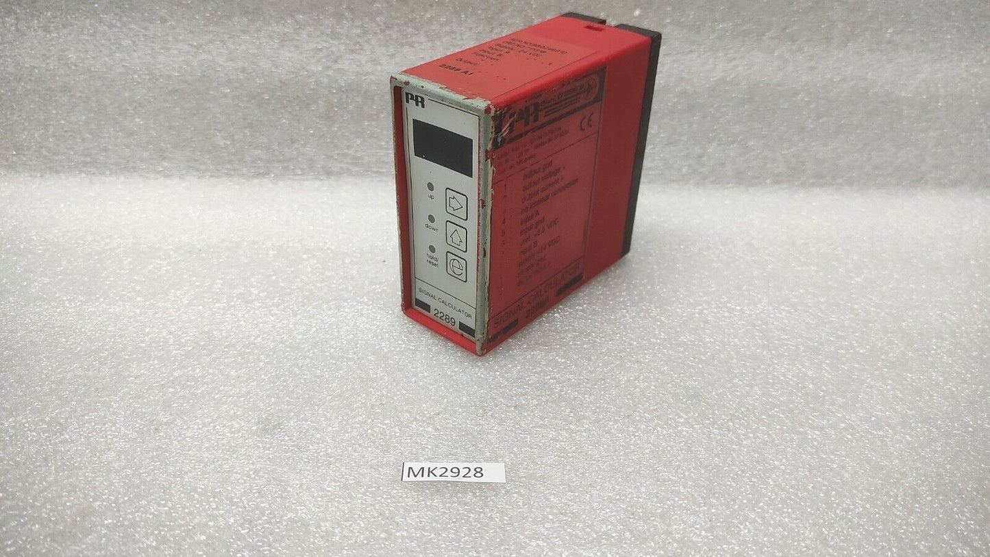 PR ELECTRONICS 2289A SIGNAL CALCULATOR 24VDC 2289A1