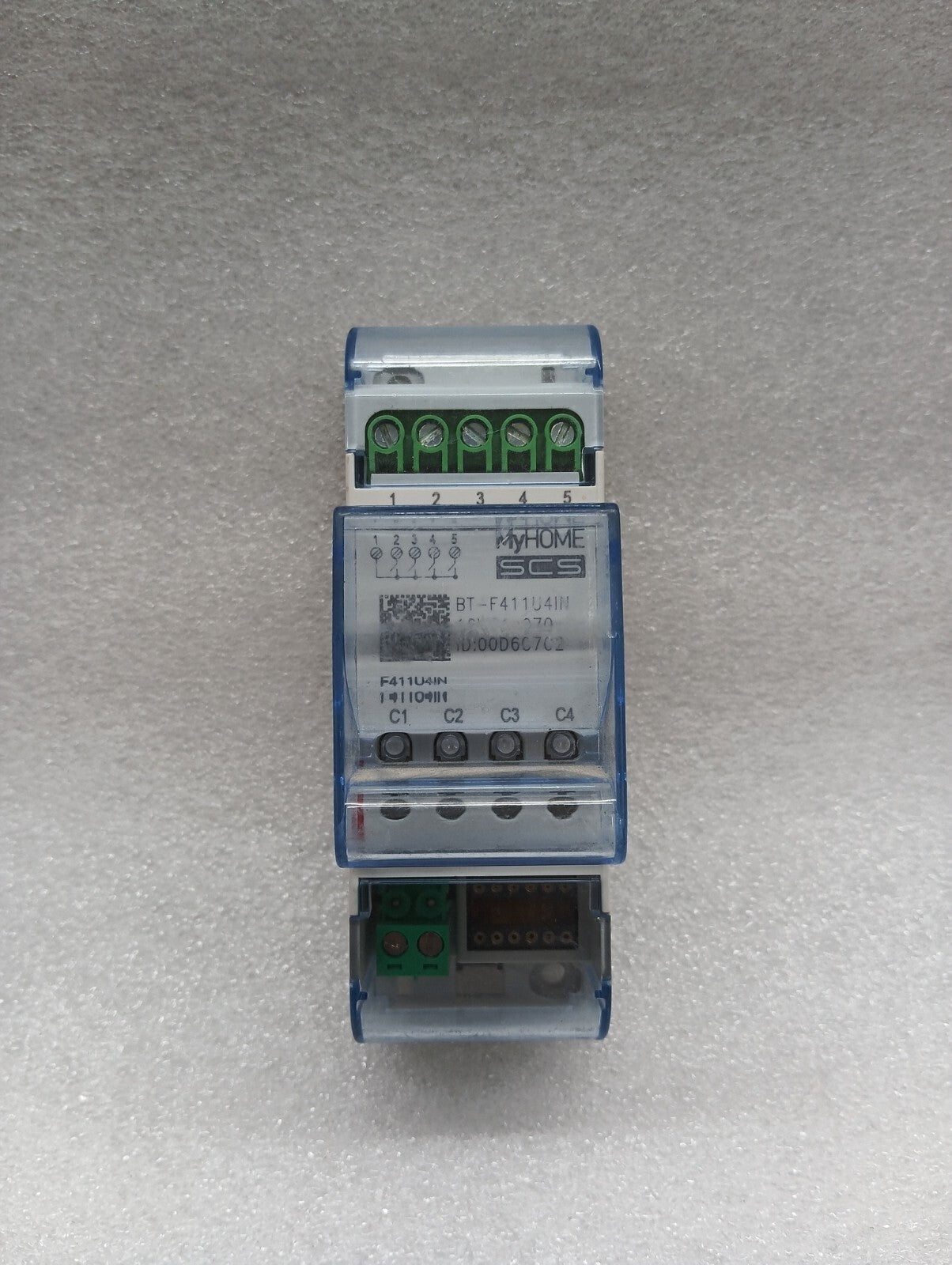 BTICINO MYHOME  SCS BT-F411U4 RELAY ACTUATOR LEGRAND 110-230VAC F411U4