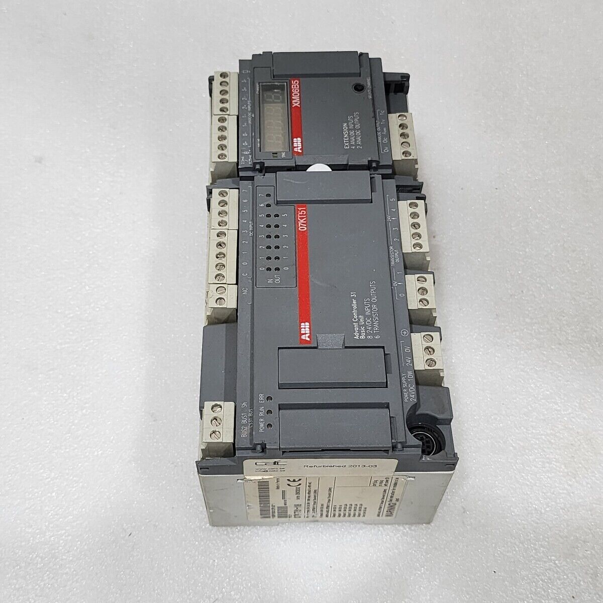 ABB XM06B5 ADVANT OCS 07KT51 ADVANT CONTROLLER 31