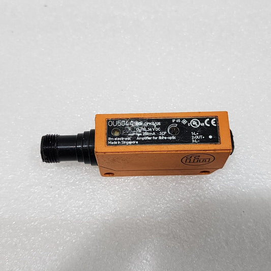 IFM OU5044 FIBER OPTIC AMPLIFIER OUF-DPKG/US 10-36VDC