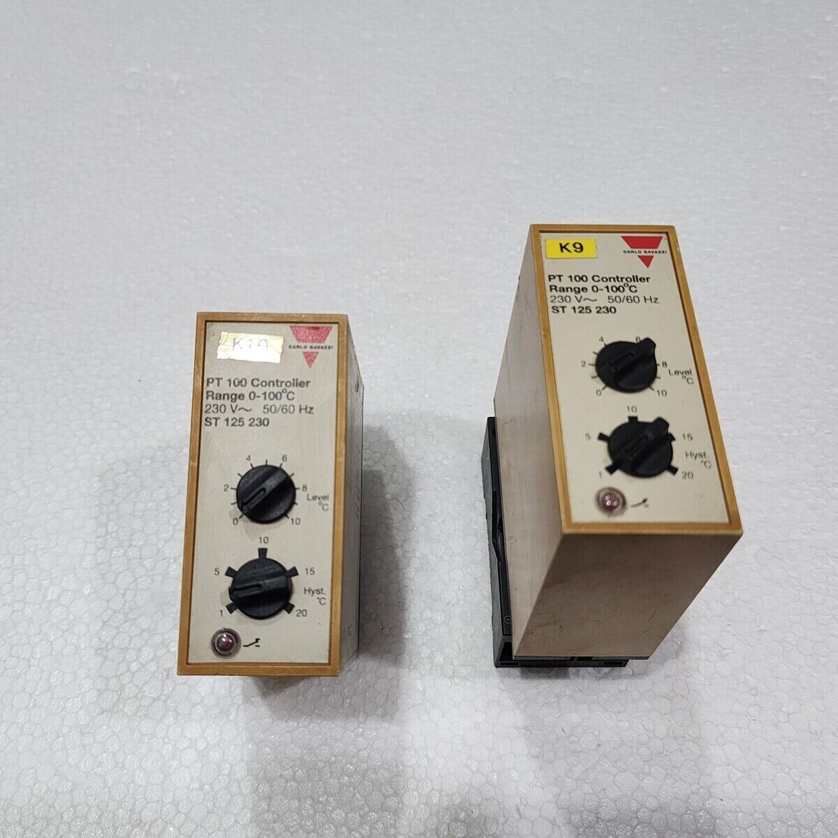 CARLO GAVAZZI ST125230 PT100 CONTROLLER 230V 0-100’C