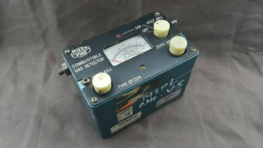 Riken Keiki Fine GP-204 Combustible Gas Detector Laboratory Analysis Gauge