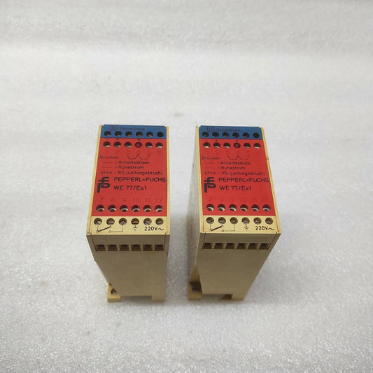 PEPPERL + FUCHS WE77/EX1 SWITCH AMPLIFIER 220V