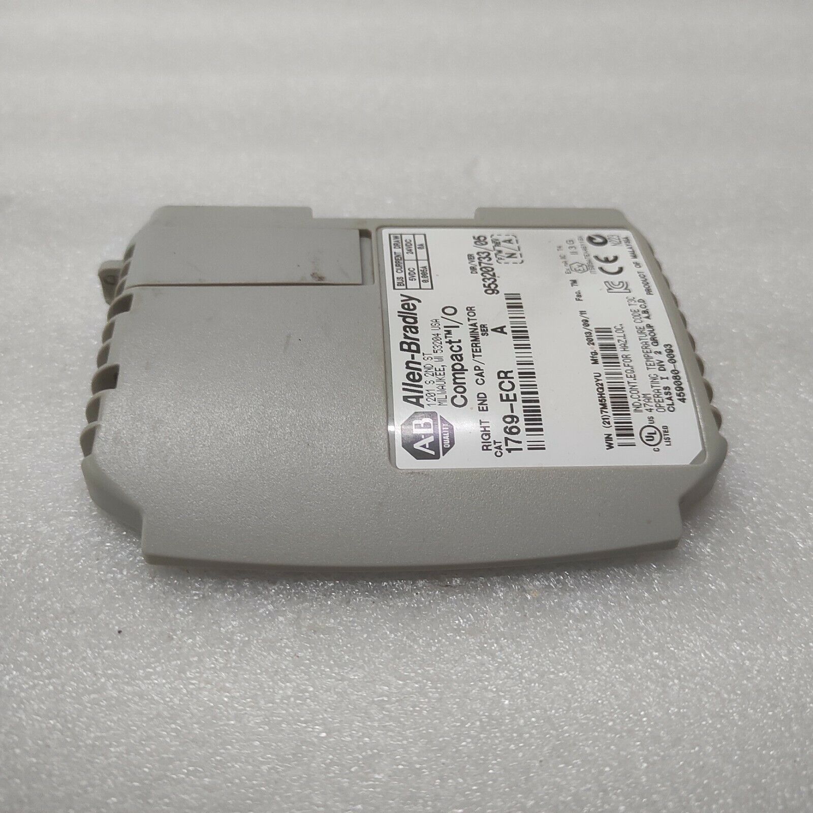 ALLEN BRADLEY CAT 1769-ECR COMPACT I/O MODULE