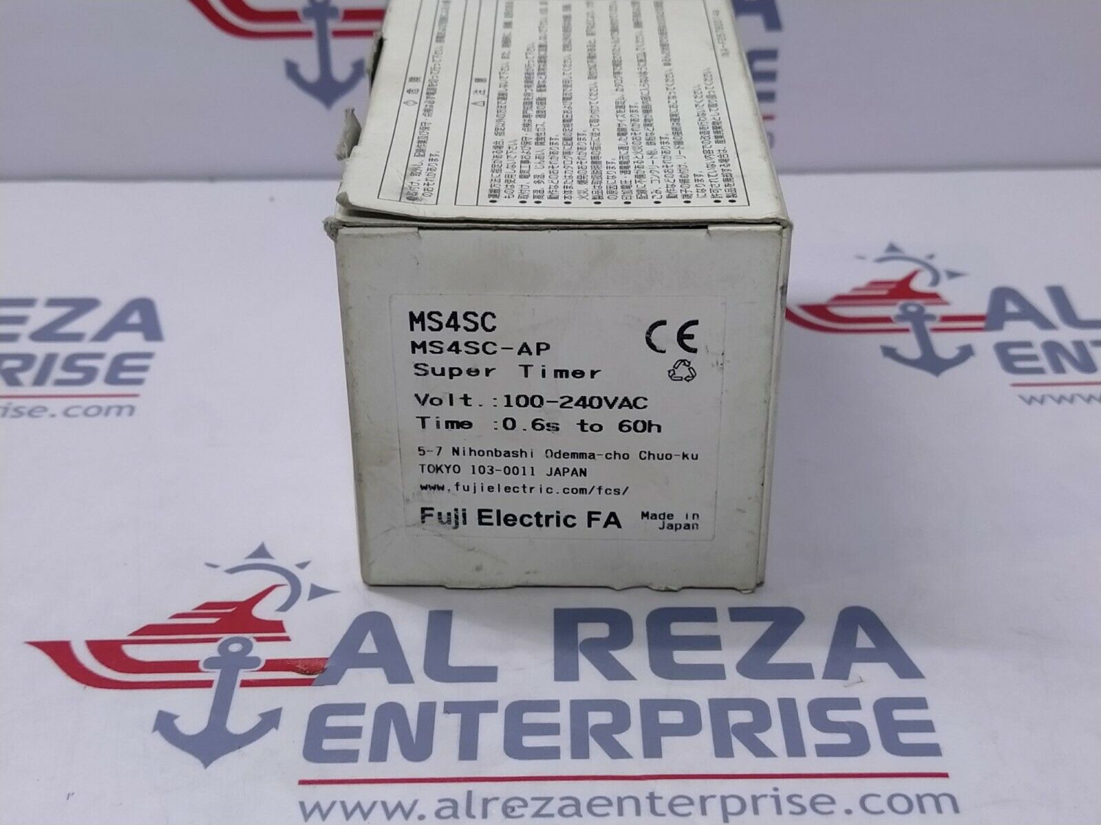 Fuji Electric MS4SC Super Timer MS4SC-AP 100-240VAC 0.6 SEC - 60 HOUR