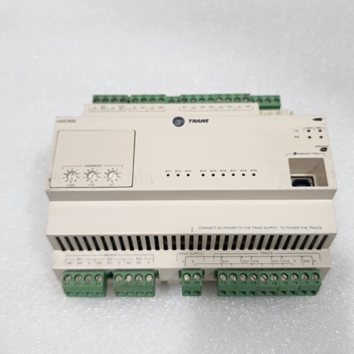 TRACER TRANE UC400 PROGRAMMABLE BACNET CONTROLLER X13651492-02