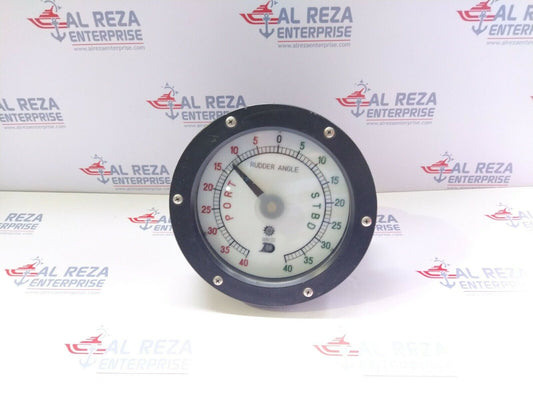 RUDDER ANGLE PORT TO STBD STAR BOARD SIDE 0-40
