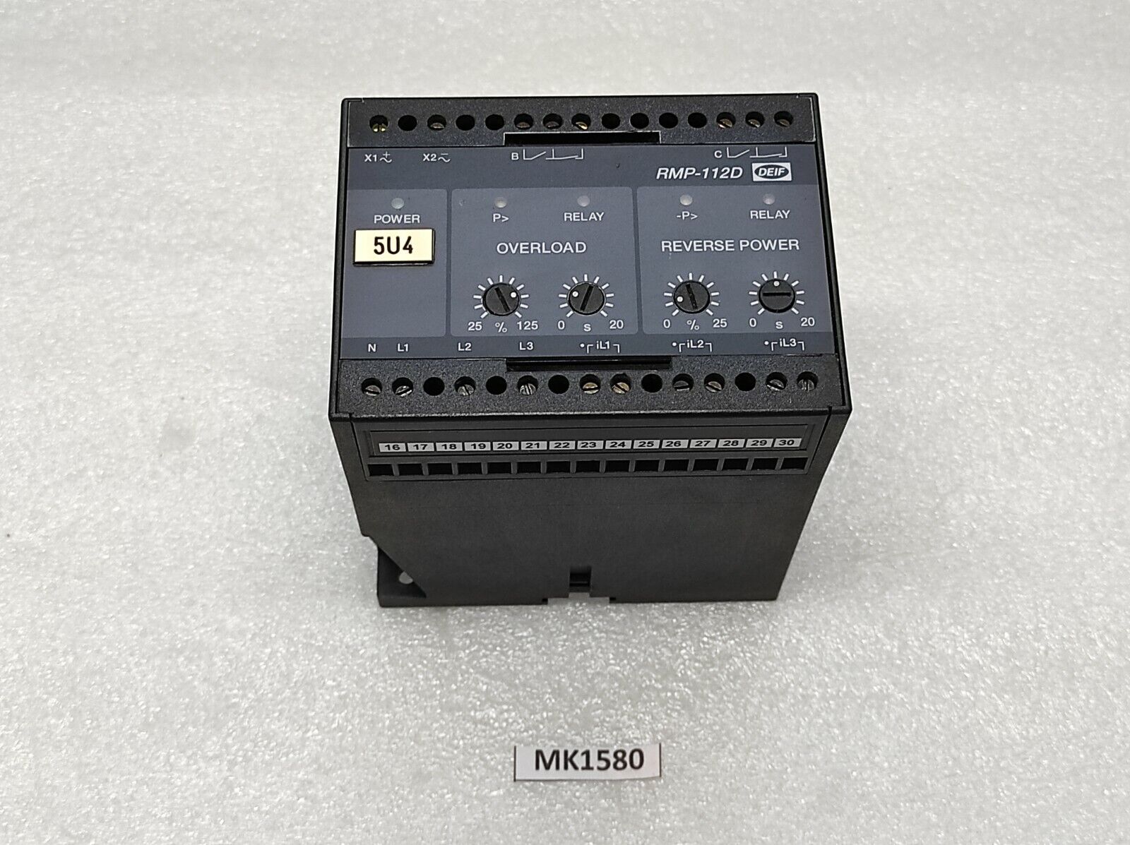 DEIF RMP-112D PROTECTION RELAY 407676.50 440V