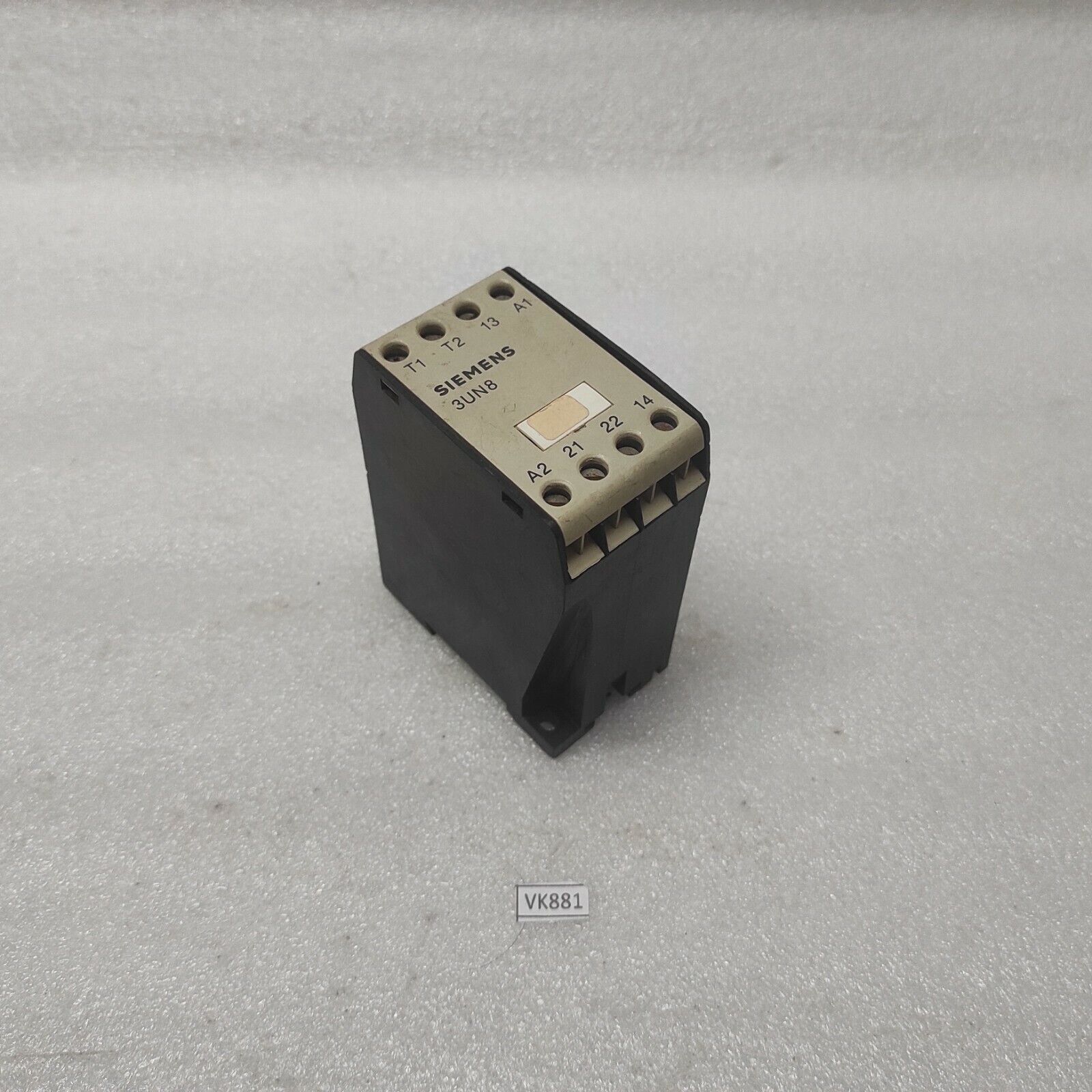 SIEMENS 3UN8-002 THERMAL MOTOR PROTECTION MODULE 110-115V