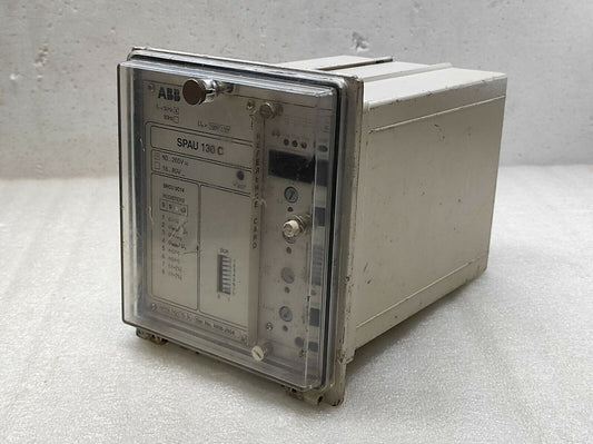 ABB SPAU 130  C 3-PHASE VOLTAGE RELAY 1MYN 742775-A