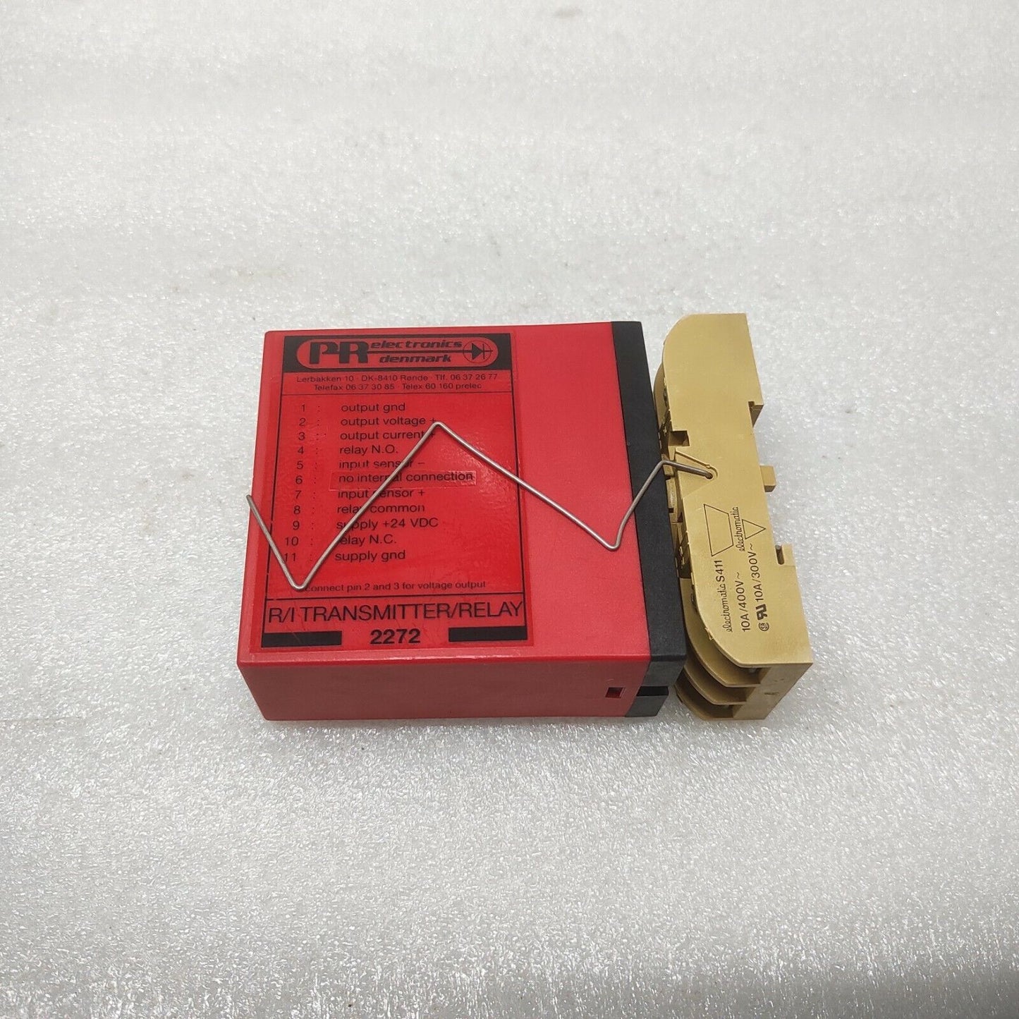 PR ELECTRONICS 2272 R/I TRANSMITTER RELAY 24VDC