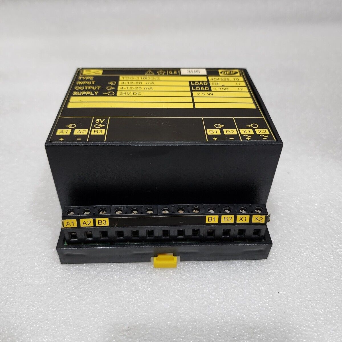 DEIF Tdg-210dg/2 Dc/Dc Isolierung Verstärker 404328.70 24VDC