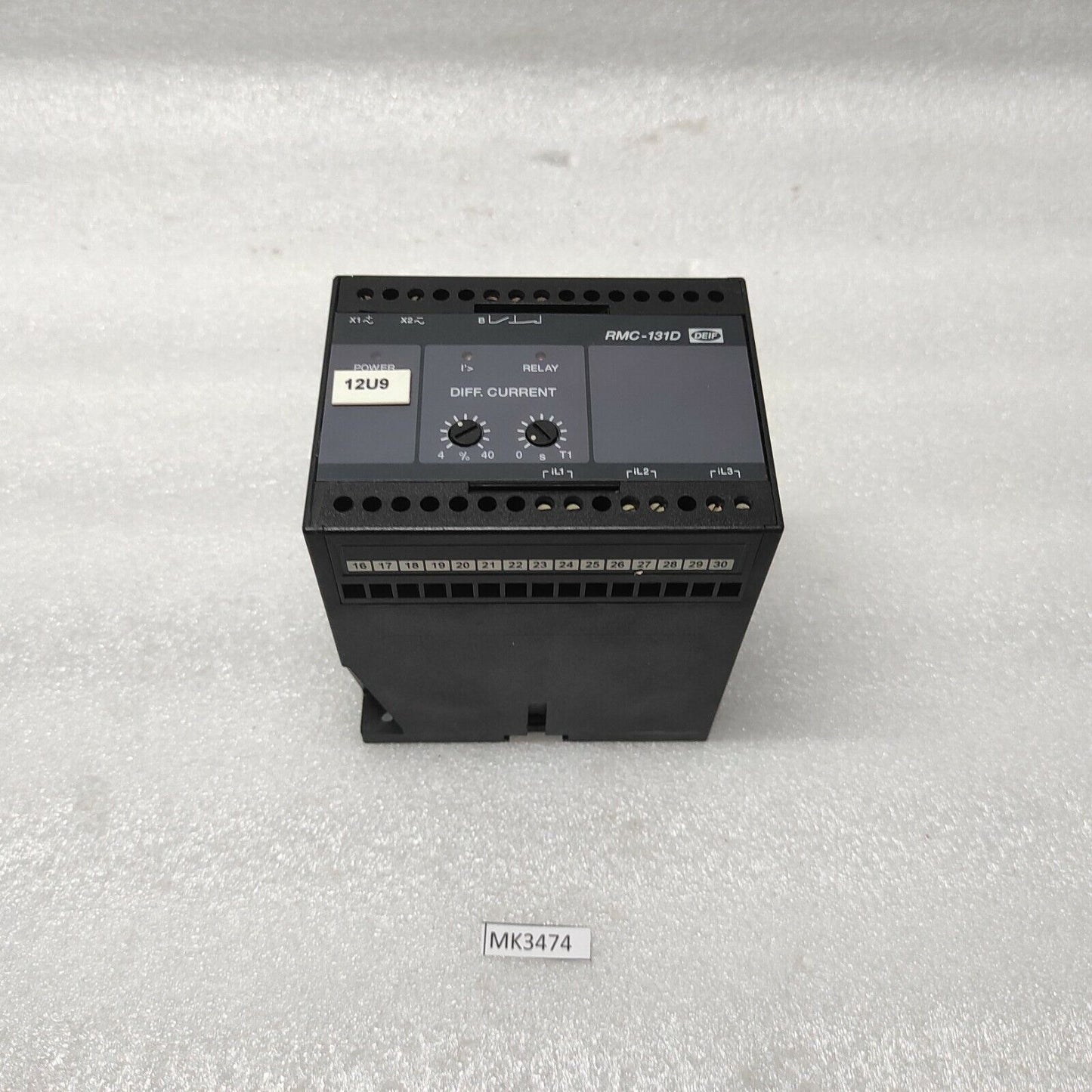 DEIF RMC-131D DIFFERENTIAL CURRENT RELAY 400002391.100 24VDC