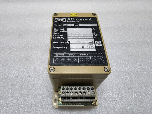 DEIF ACI-3N AC CURRENT CONVERTER 430V3-2