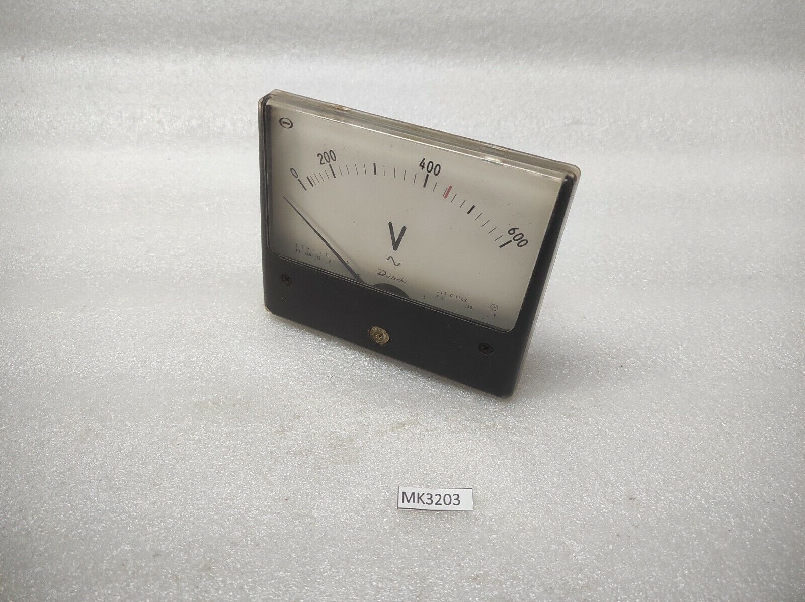 DAIICHI LSK-12 VOLTMETER PT 460/115V
