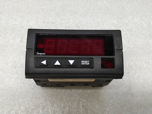 SIMPSON H345371020 PANEL METER 9-36VDC