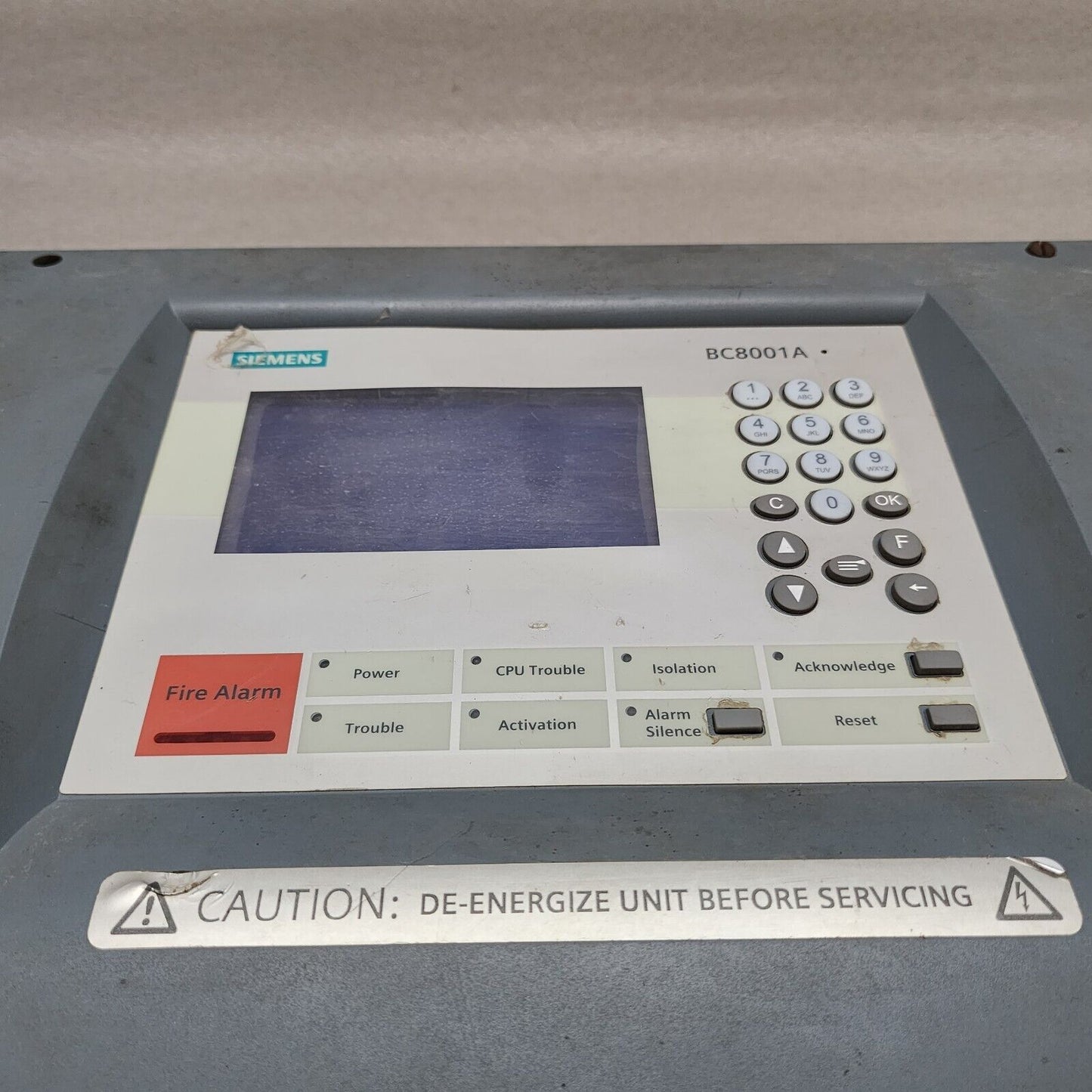 SIEMENS BC8001A FIRE CONTROL PANEL BCB8004 BSCE BC8001AUL